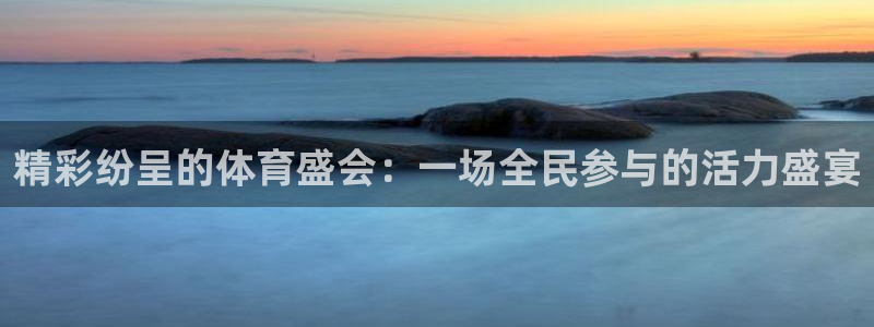 利记官网下载软件：精彩纷呈的体育盛会：一场全民参与的活力盛宴